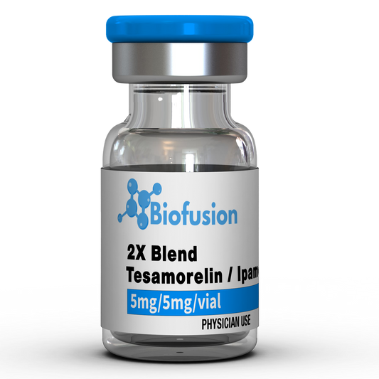 2X Blend Tesamorelin (5mg) / Ipamorelin (5mg)